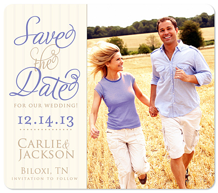 "Spread the Joy" Save the Date Magnet